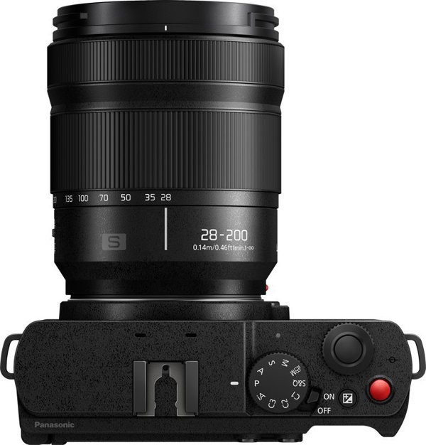 Φωτογραφική μηχανή Panasonic Lumix S9 μαύρη + 28-200mm f/4.0-7.1 (DC-S9HE-K)