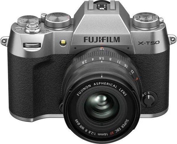 Φωτογραφική μηχανή FUJIFILM X-T50 ασημί + XF 16-50mm f/2.8-4.8 R LM WR (16828569)