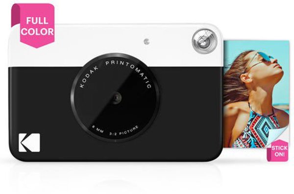 Kodak PRINTOMATIC Instant Print Camera, 2x3'', Black