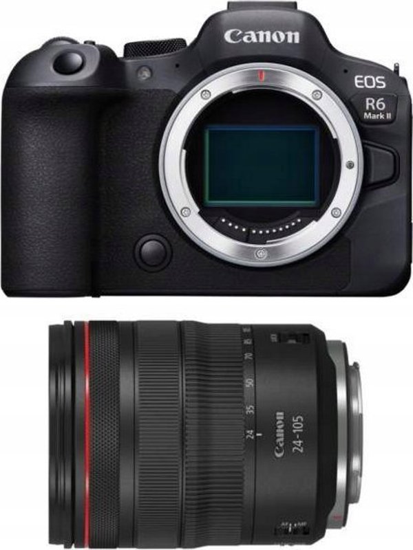 Φωτογραφική μηχανή Canon EOS R6 Mark II + RF 24-105mm f/4.0 L IS USM (5666C013)