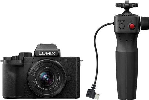 Φωτογραφική μηχανή Panasonic Lumix DC-G100DV + H-FS 12-32 f/3.5-5.6 + τρίποδο DMW-SHGR2 (DC-G100DVEGK)