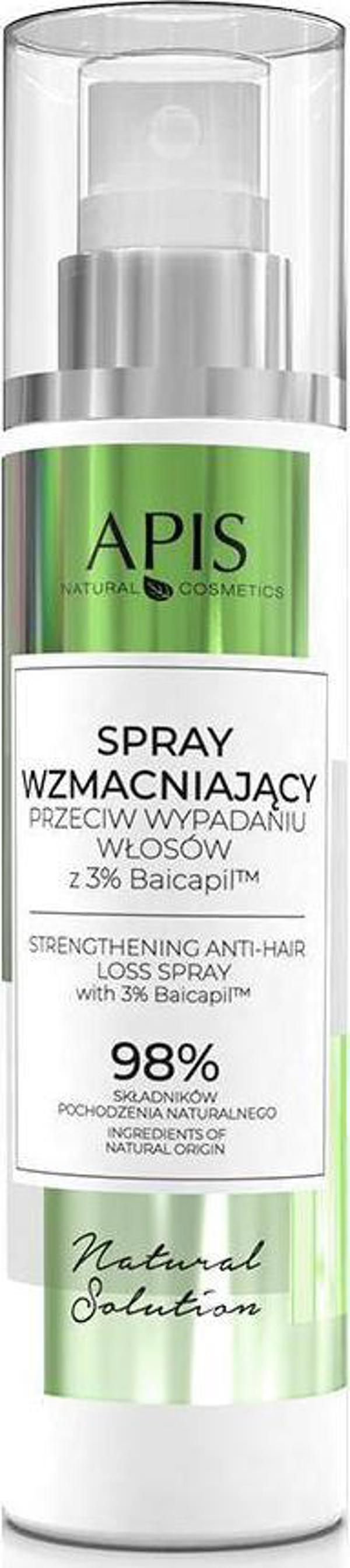 Apis Natural Solution Ενισχυτικό Σπρέι Κατά της Τριχόπτωσης με 3% Baicapil, 150ml