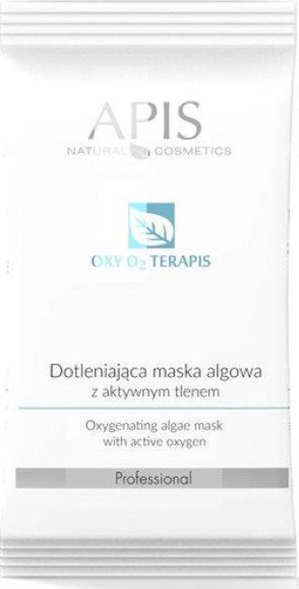 Apis Oxy O2 Terapis Οξυγονωτική Μάσκα Φυκιών Προσώπου με Ενεργό Οξυγόνο, 20g