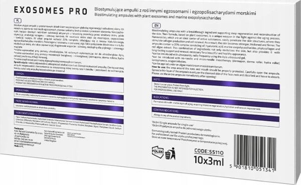 Apis Exosomes Pro Βιοδιεγερτικές αμπούλες με φυτικά εξωσώματα 10 x 3ml