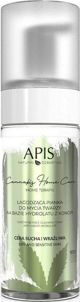 Apis Cannabis Home Care καταπραϋντικός αφρός καθαρισμού προσώπου με βάση το υδρολάτο κάνναβης 150ml