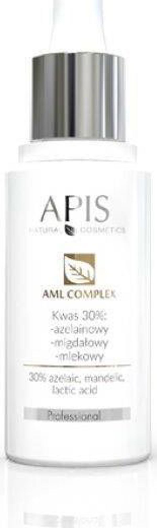 Apis AML Complex Απολεπιστικό Σύμπλεγμα Οξέων 30%, Αζελαϊκό, Αμυγδαλικό & Γαλακτικό Οξύ για Ακμή & Ροδόχρου, 30ml