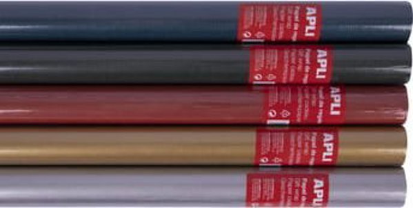 Χαρτί περιτυλίγματος Apli APLI Kraft, 2x0,70 m, 60 g/m2, μείγμα χρωμάτων