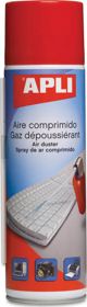 Apli Συμπιεσμένος Αέρας Καθαρισμού Σκόνης 400ml - Αποτελεσματικός Καθαρισμός για Ηλεκτρονικά και Πληκτρολόγια