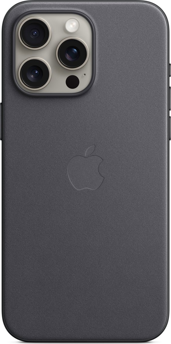 Apple Θήκη από ύφασμα FineWoven με MagSafe για το iPhone 15 Pro Max - μαύρο