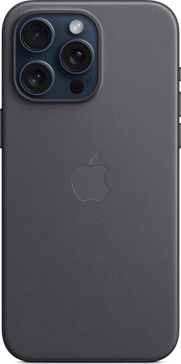 Apple Θήκη από ύφασμα FineWoven με MagSafe για το iPhone 15 Pro Max - μαύρο
