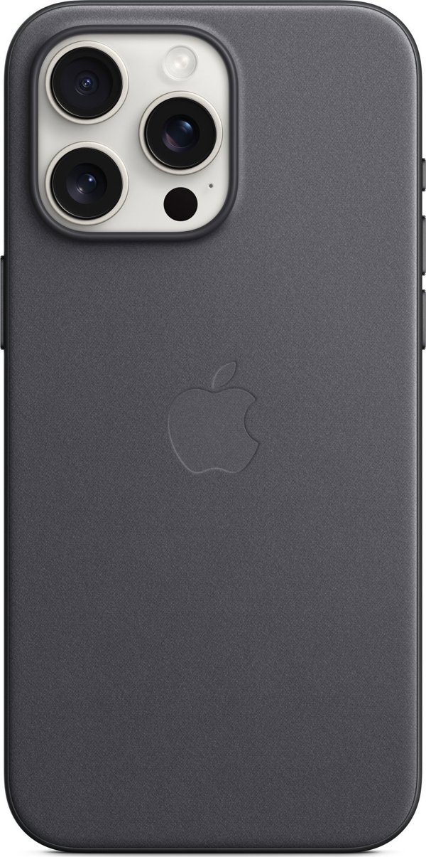 Apple Θήκη από ύφασμα FineWoven με MagSafe για το iPhone 15 Pro Max - μαύρο