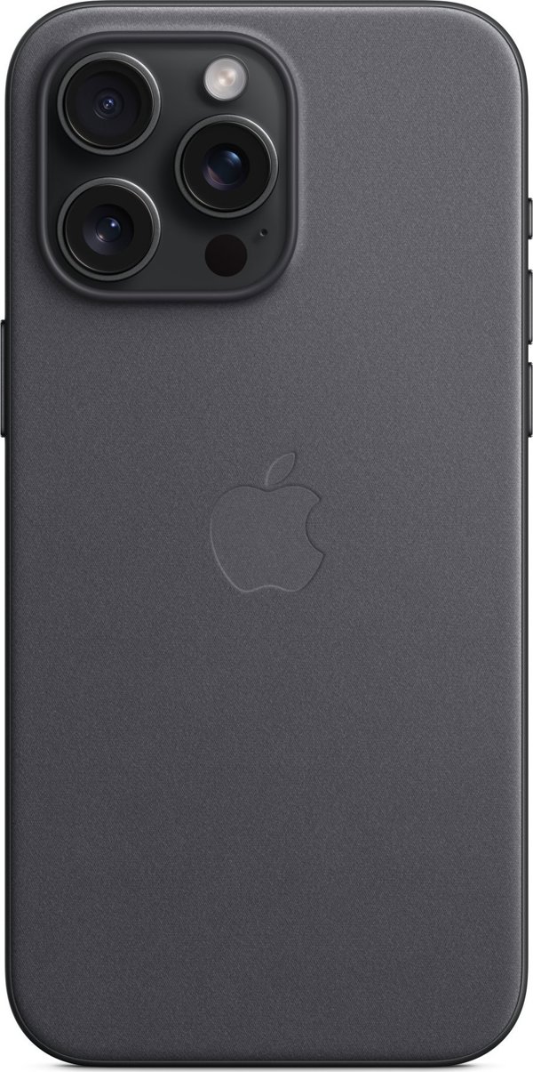 Apple Θήκη από ύφασμα FineWoven με MagSafe για το iPhone 15 Pro Max - μαύρο