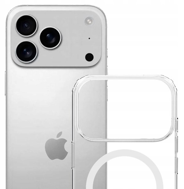 3MK Θήκη Armor MagCase για Apple iPhone 17 Pro Max, Διαφανής, Military Grade Προστασία, Συμβατή με MagSafe