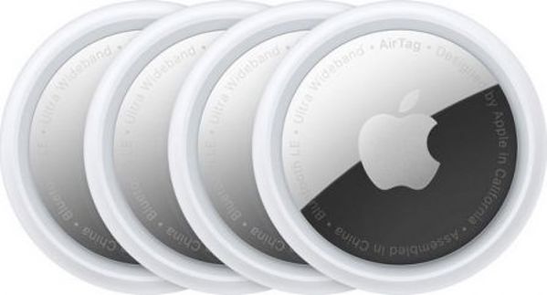 Apple AirTag 4-Pack - Συσκευή Εντοπισμού Αντικειμένων - Λευκό
