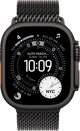 Apple Watch Ultra 3 GPS + Cellular 49mm Μαύρη Θήκη Τιτανίου με Μαύρο Τιτάνιο Milanese Loop - Μεσαίο