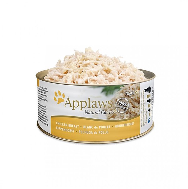 Applaws Cat Tin Chicken Breast 6x70g
