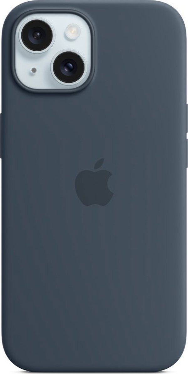 Θήκη σιλικόνης Apple με MagSafe για iPhone 15 - μπλε της καταιγίδας 13115703 194253939337
