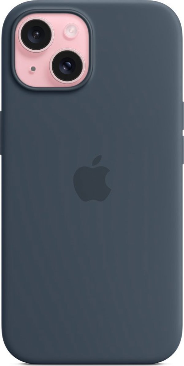 Θήκη σιλικόνης Apple με MagSafe για iPhone 15 - μπλε της καταιγίδας 13115703 194253939337