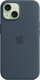 Θήκη σιλικόνης Apple με MagSafe για iPhone 15 - μπλε της καταιγίδας 13115703 194253939337