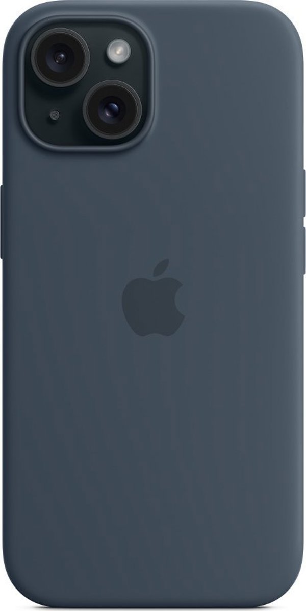 Θήκη σιλικόνης Apple με MagSafe για iPhone 15 - μπλε της καταιγίδας 13115703 194253939337