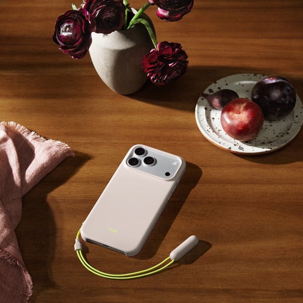 Apple Θήκη με MagSafe και Βάση Στήριξης για iPhone 17 Pro Max - Lime Stone