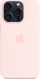 Θήκη σιλικόνης Apple με MagSafe για iPhone 15 Pro - ανοιχτό ροζ
