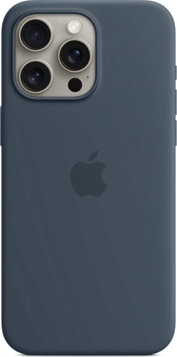 Apple Θήκη σιλικόνης με MagSafe για iPhone 15 Pro Max - καταιγιστικό μπλε
