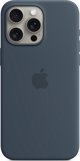 Apple Θήκη σιλικόνης με MagSafe για iPhone 15 Pro Max - καταιγιστικό μπλε