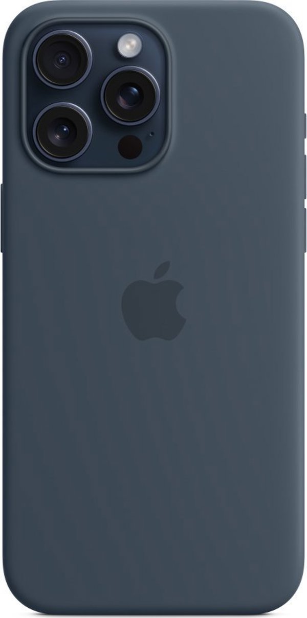 Apple Θήκη σιλικόνης με MagSafe για iPhone 15 Pro Max - καταιγιστικό μπλε