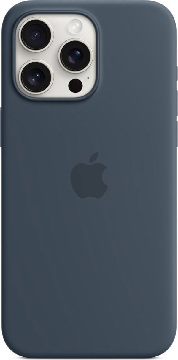 Apple Θήκη σιλικόνης με MagSafe για iPhone 15 Pro Max - καταιγιστικό μπλε
