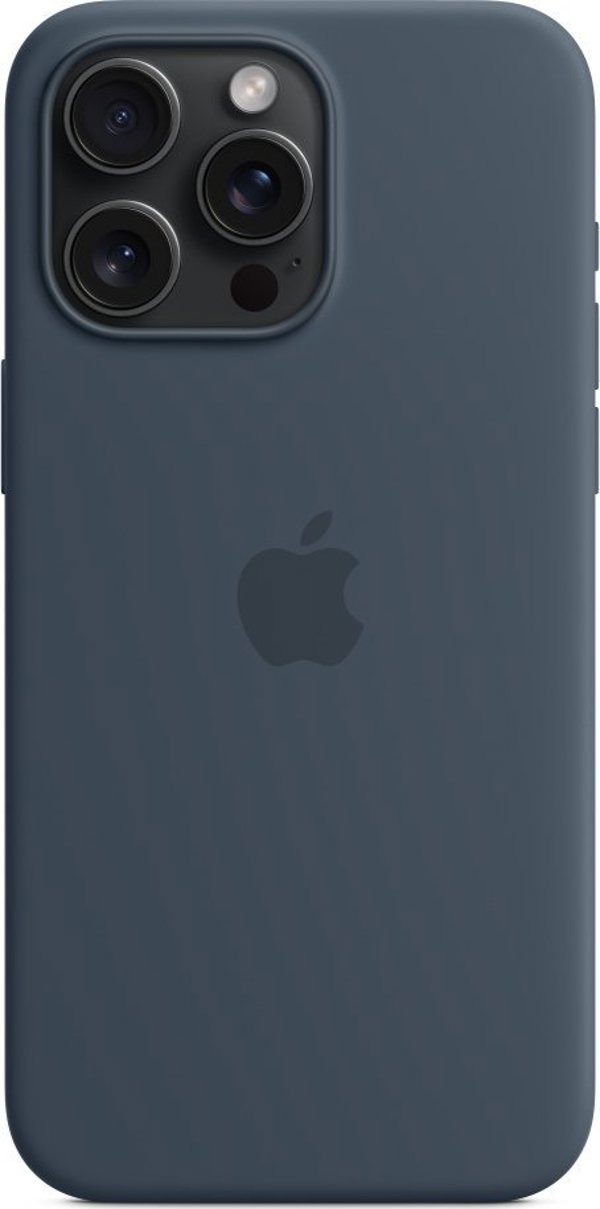 Apple Θήκη σιλικόνης με MagSafe για iPhone 15 Pro Max - καταιγιστικό μπλε