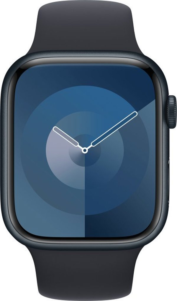 Apple Αθλητικό λουράκι σε χρώμα μεσάνυχτα για κάσα 45 mm - μέγεθος M/L