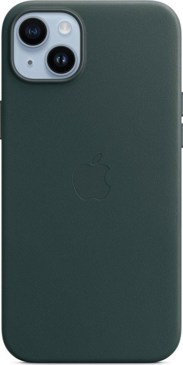 Apple iPhone 14 Plus Δερμάτινη Θήκη με MagSafe - Forest Green