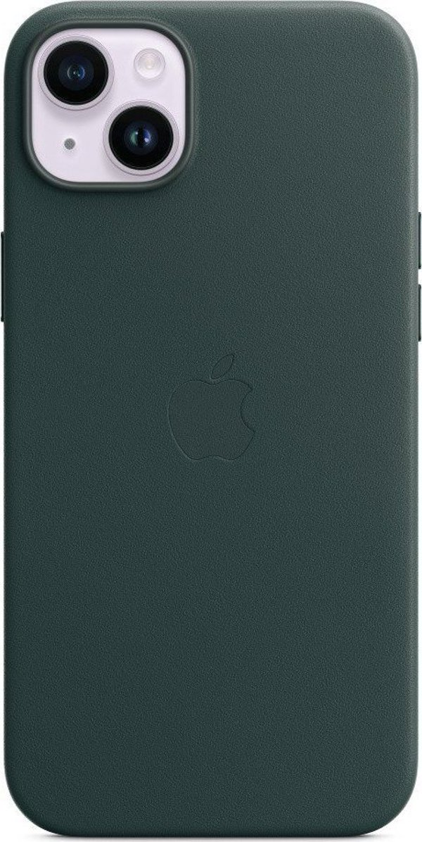 Apple iPhone 14 Plus Δερμάτινη Θήκη με MagSafe - Forest Green