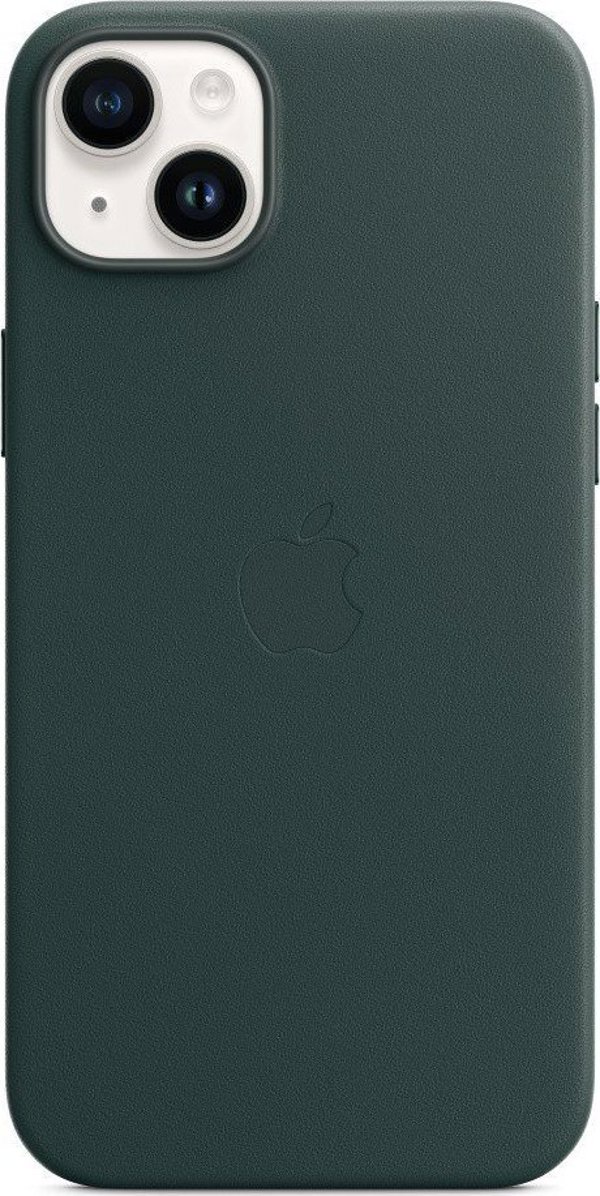 Apple iPhone 14 Plus Δερμάτινη Θήκη με MagSafe - Forest Green