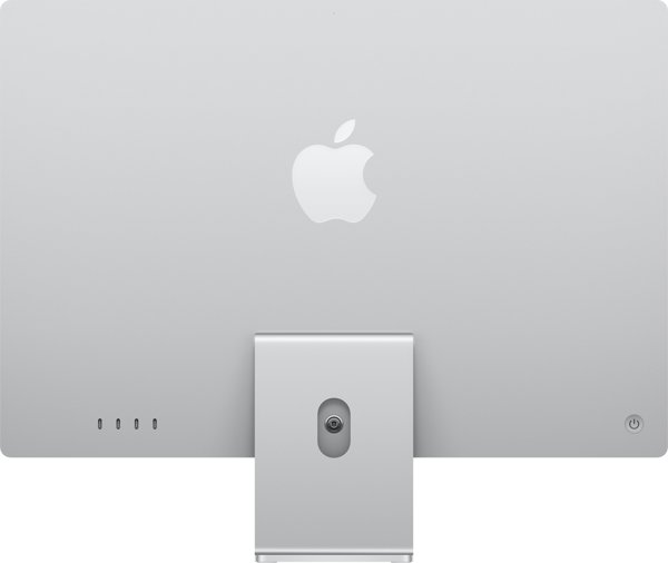 APPLE iMac Z1EJ 59,62cm 23,5Zoll Standardglas M4 10C CPU/10C GPU/16C N.E. 16GB 512GB SSD Gbit Eth MM NumKey TID DE Silber