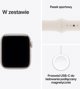 Smartwatch Apple Watch SE 3 GPS + Cellular 44mm Starlight Αλουμίνιο Αθλητικό S/M Μπεζ (MEPE4MP/A)