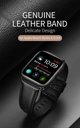 Apple Apple Watch Δερμάτινο λουράκι ρολογιού Dux Ducis για Apple Watch 38mm/40mm μαύρο