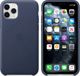 Apple Apple iPhone 11 Pro Leather Case Midnight Blue MWYG2ZM/A