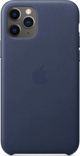 Apple Apple iPhone 11 Pro Leather Case Midnight Blue MWYG2ZM/A