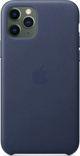 Apple Apple iPhone 11 Pro Leather Case Midnight Blue MWYG2ZM/A