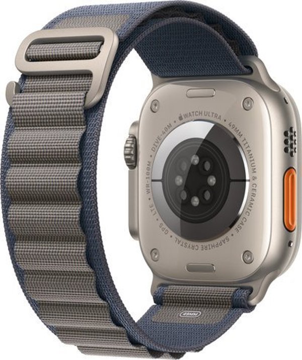 Apple Λουράκι Alpine σε μπλε χρώμα για κάσα 49 mm - μέγεθος S