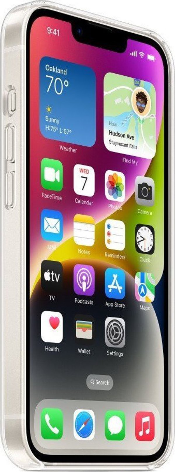 Apple Apple Διαφανής θήκη με MagSafe για το iPhone 14