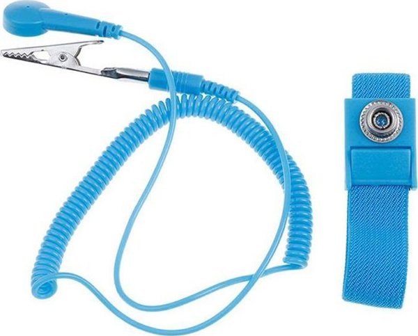 Aptel Αντιστατική ζώνη ESD 1.8m μπλε (AG737A)