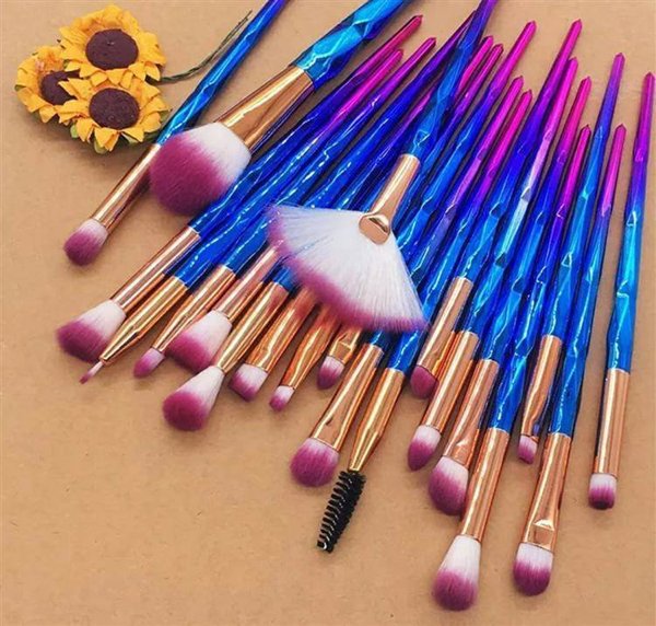 Σετ Πινέλων Μακιγιάζ σε Στυλ Μονόκερου Aptel MAKEUP AG798