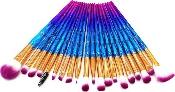 Σετ Πινέλων Μακιγιάζ σε Στυλ Μονόκερου Aptel MAKEUP AG798