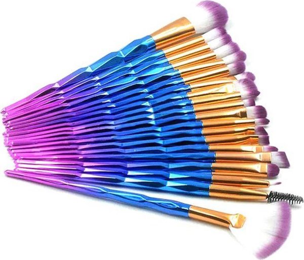 Σετ Πινέλων Μακιγιάζ σε Στυλ Μονόκερου Aptel MAKEUP AG798
