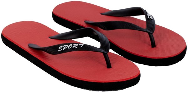 Παντόφλες Aquafeel unisex AQUAFEEL 72462 40 41/42 κόκκινο/μαύρο