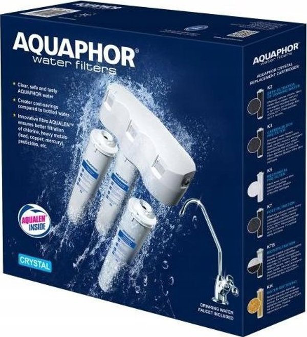 Φίλτρο κάτω από τον νεροχύτη Aquaphor Κρυστάλλινο HA