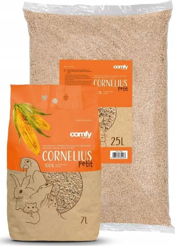 Aquael Comfy Cornelius Petit 25L kukurūzinis kraikas